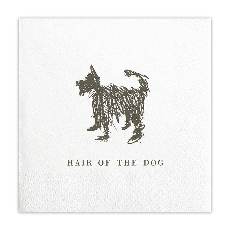 Hair of The Dog Cocktail Napkin