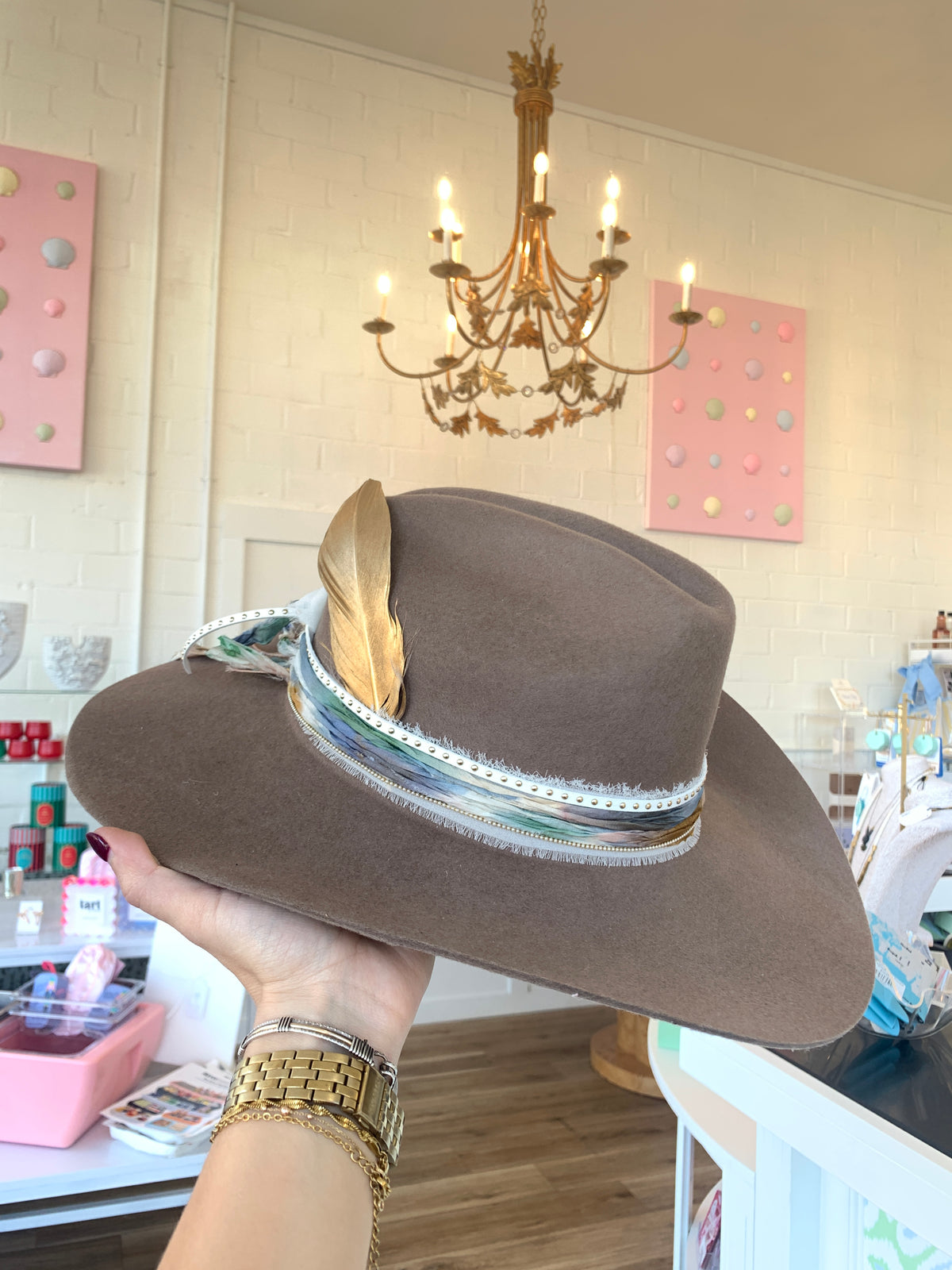 Goldie Hat - ready to ship!