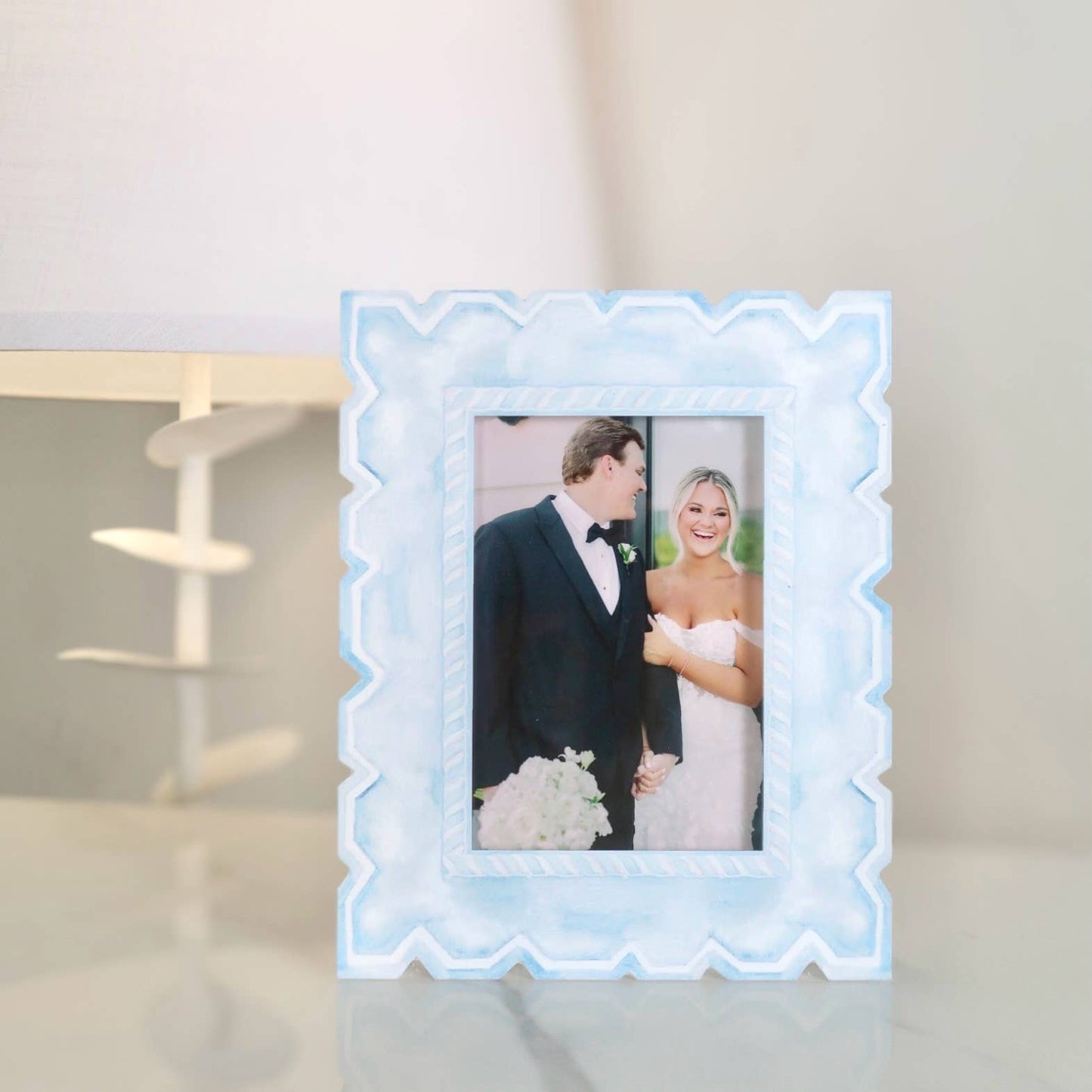 Blue Acrylic Frame