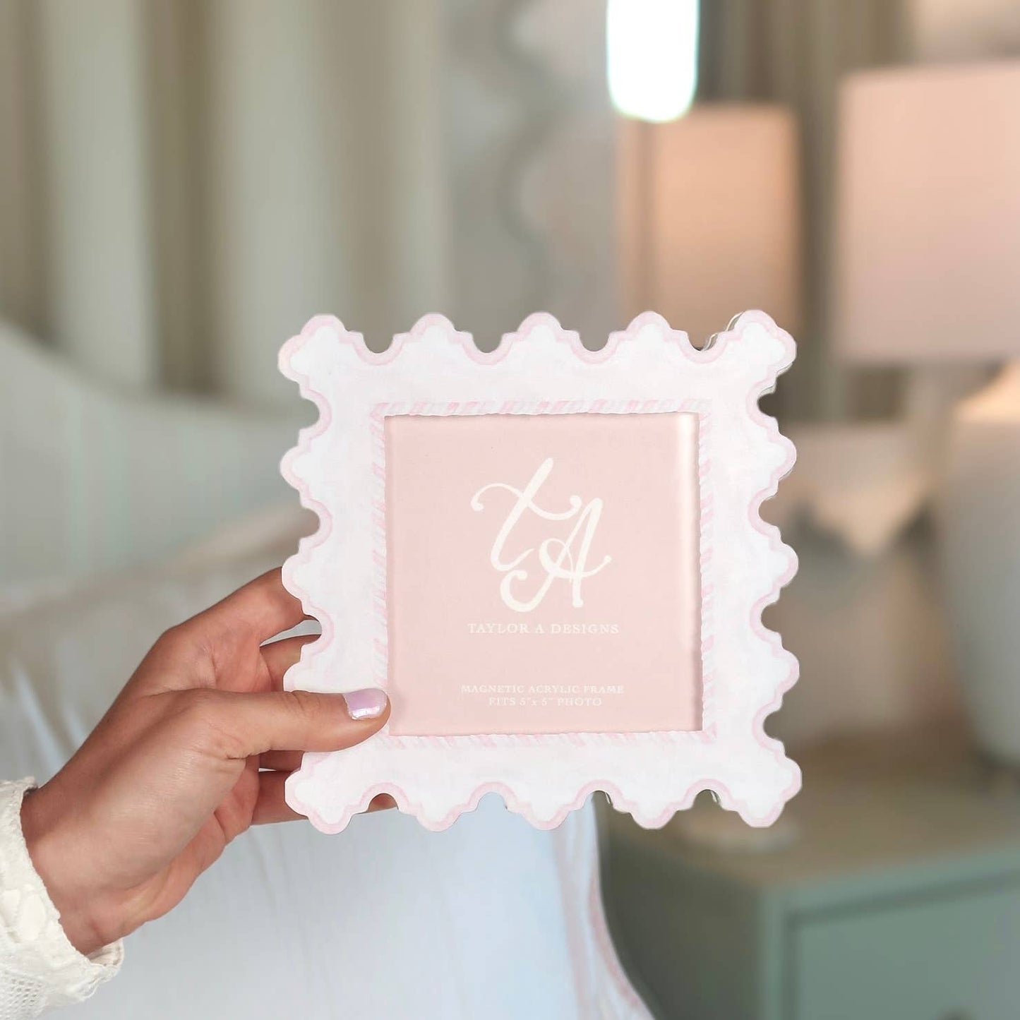 Pink Acrylic Frame