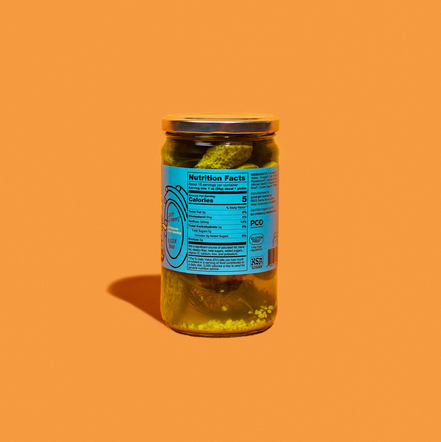HOT GIRL PICKLES - Original Dill