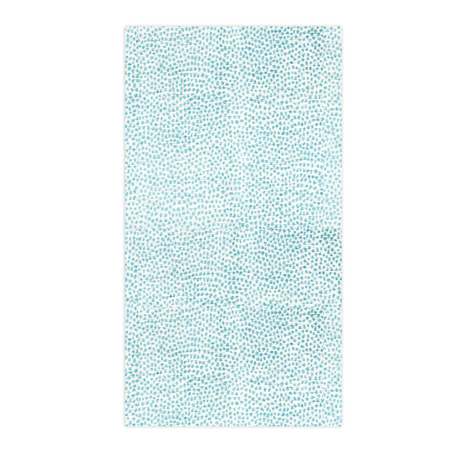 Teal Polkadots Guest Napkins 