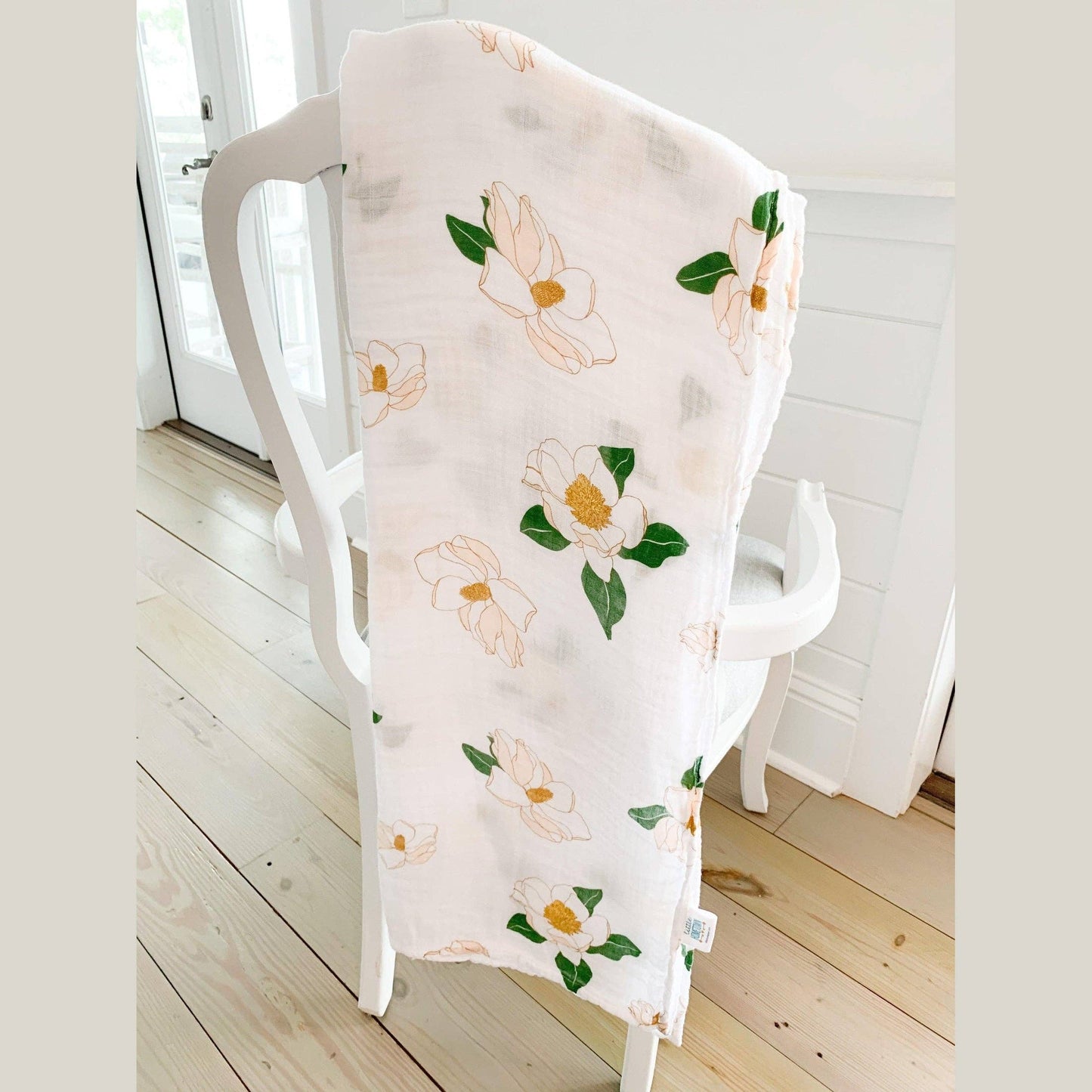 Southern Magnolia Baby Muslin Swaddle