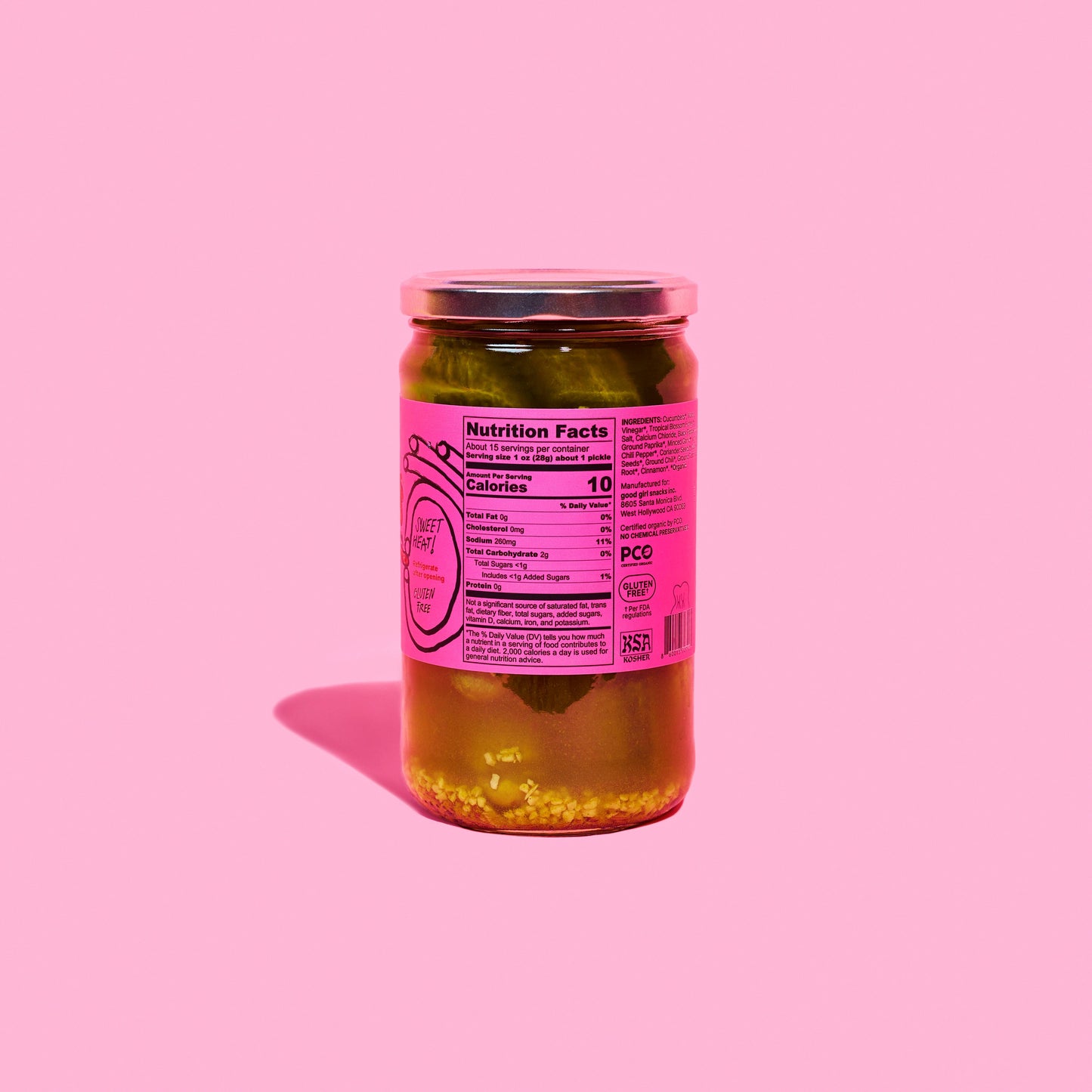 HOT GIRL PICKLES - Honey Harissa