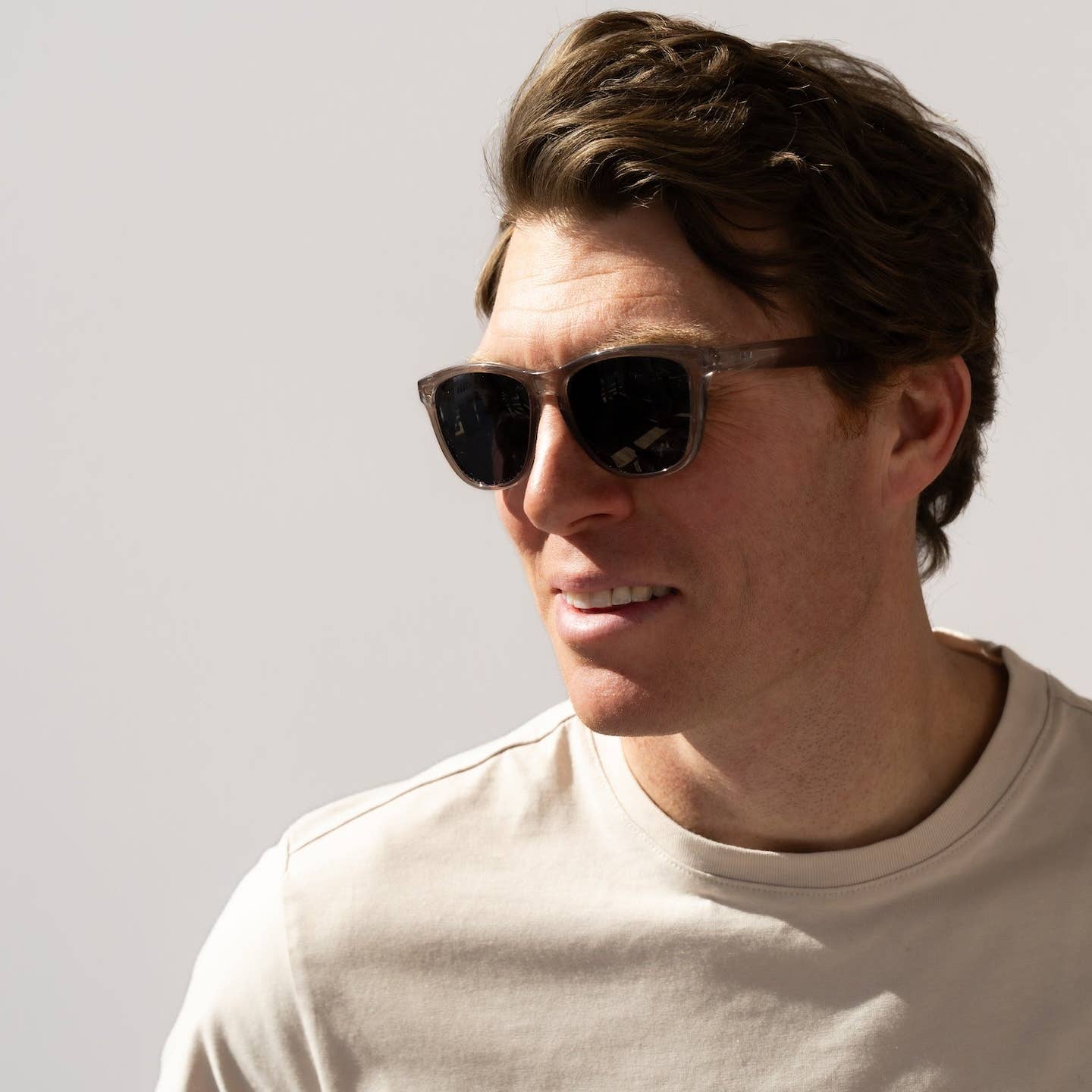 VEERIE MIDNIGHT Polarized Active Square Sunglasses