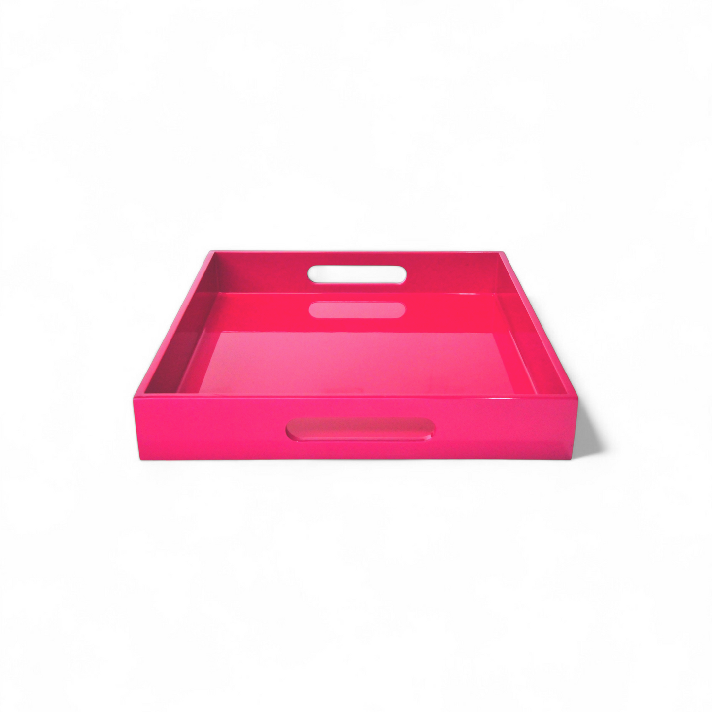 Square Serving Tray - Medium - Fuchsia
