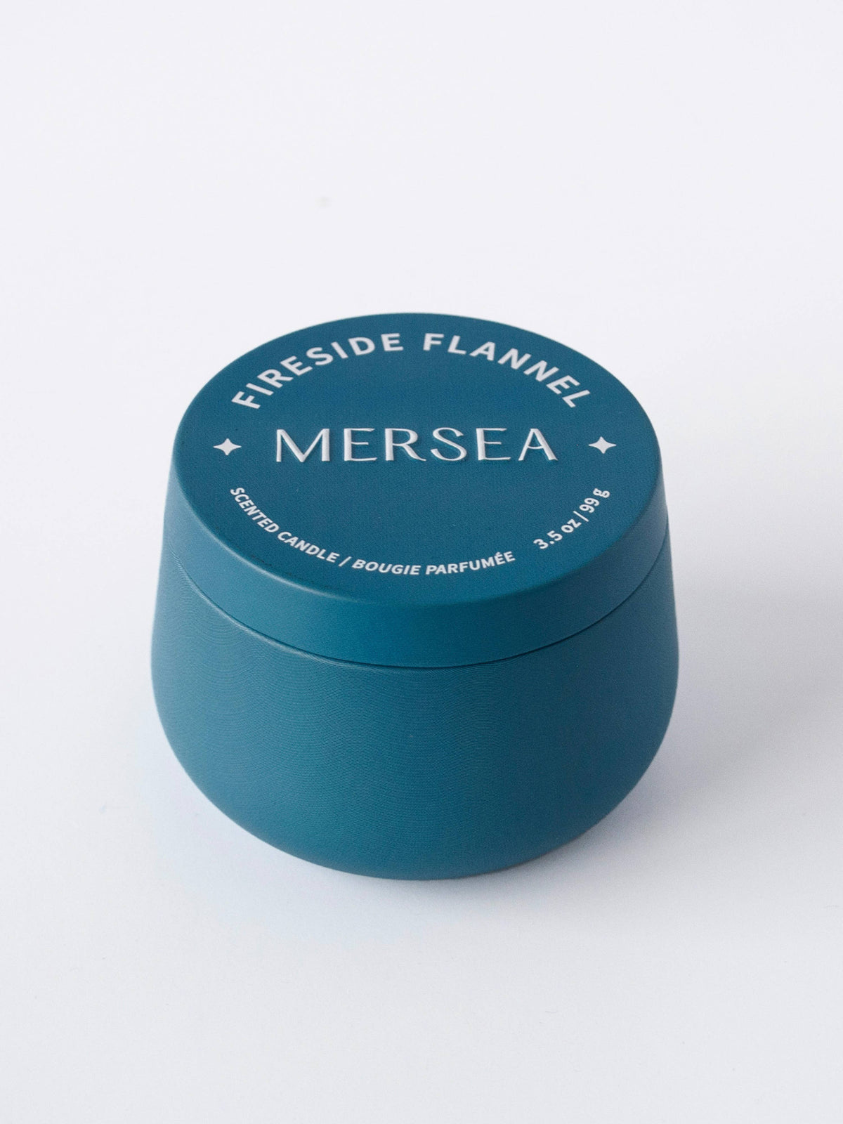 Fireside Flannel Mersea Tin Candle