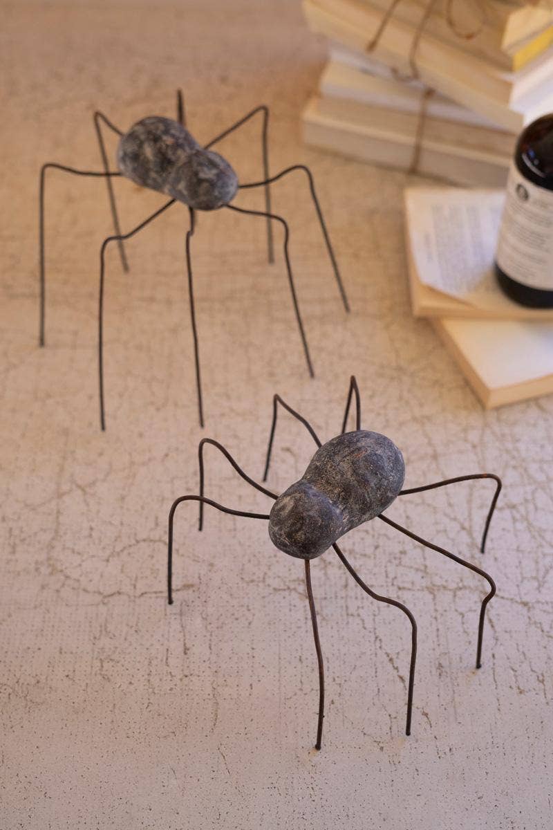 Wire Spiders - Set of Two