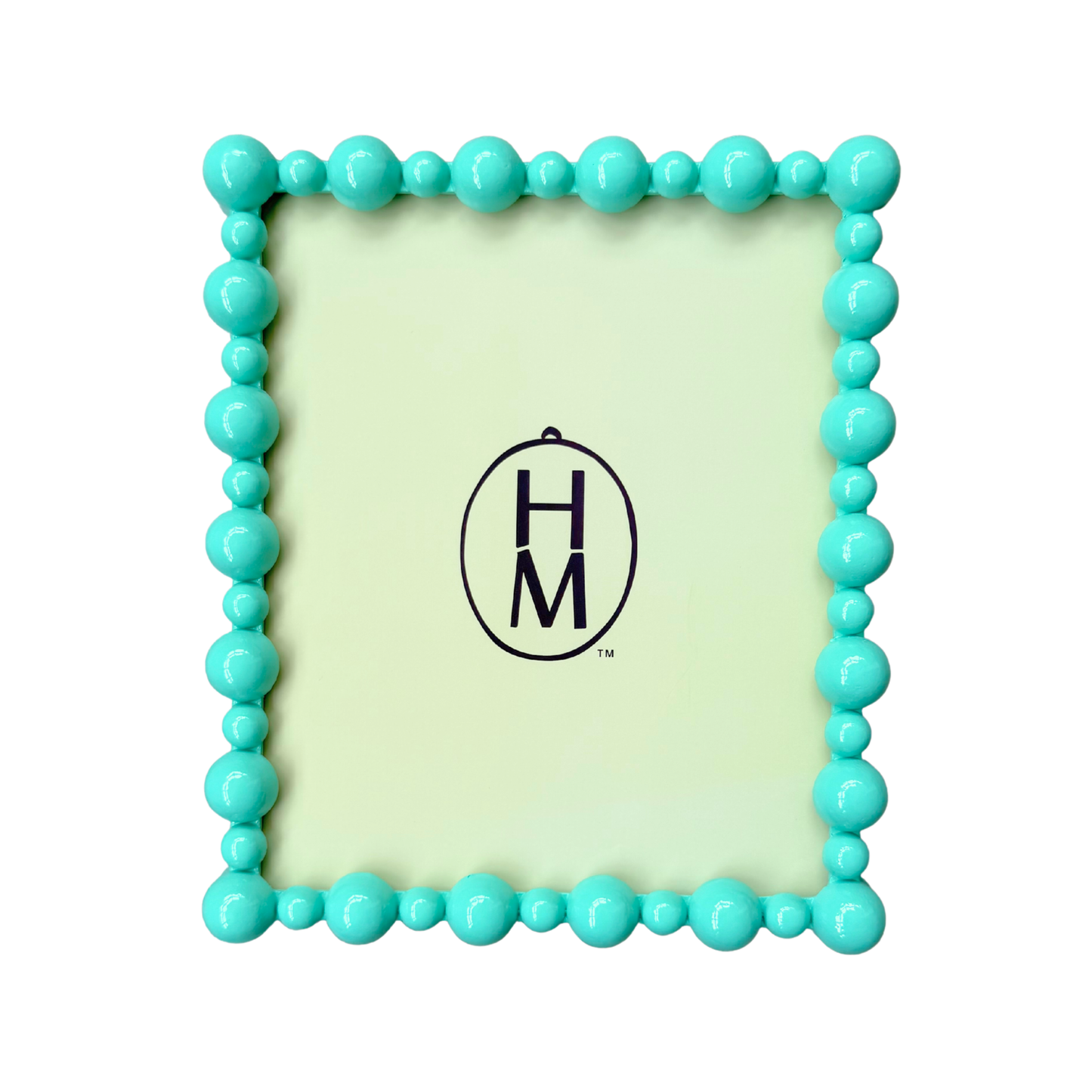 8x10 Bubble Frame - Turquoise