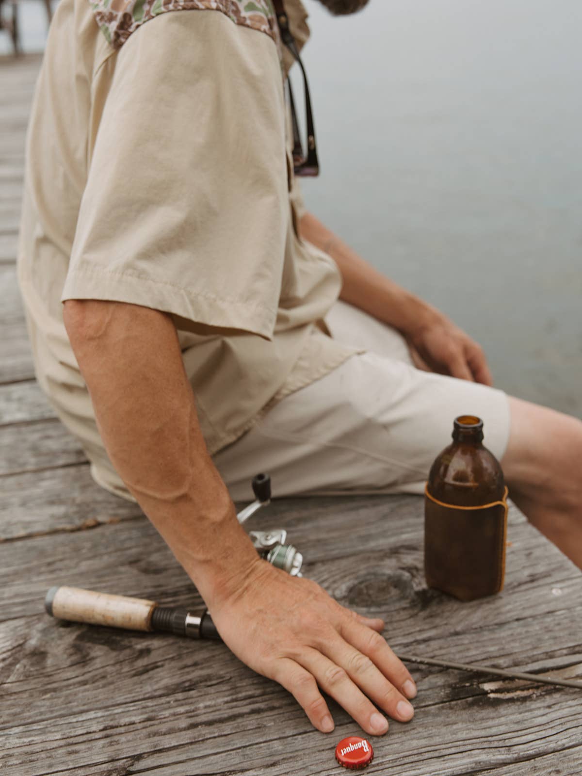 Leather Bottle Koozie