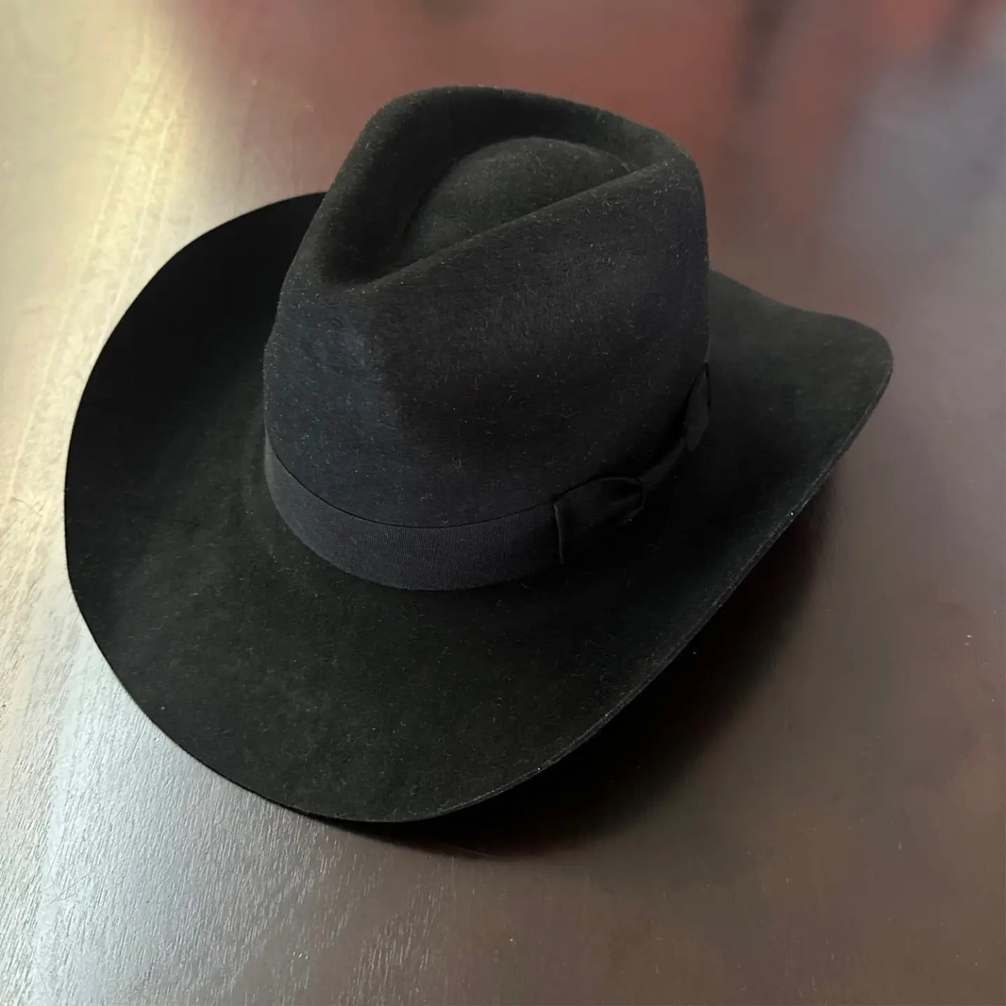 Rancher Wool Cowboy Hat - Black