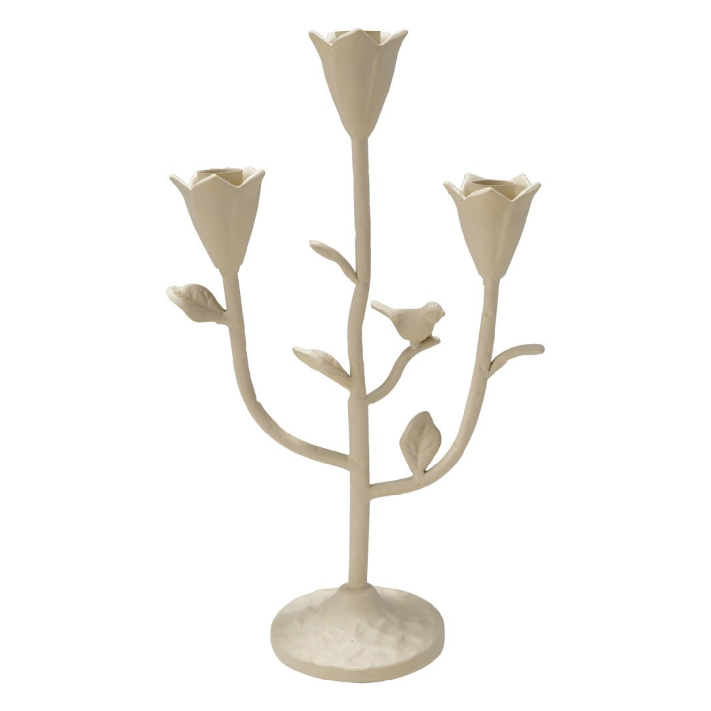 Cast Iron Triple Candle Stick