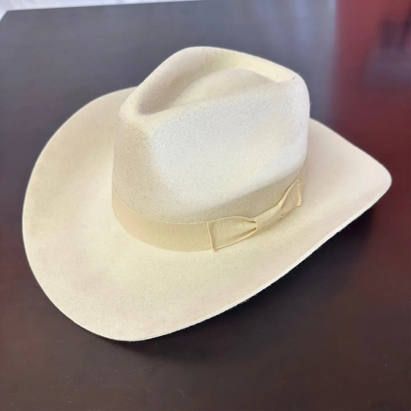 Rancher Wool Cowboy Hat - Cream