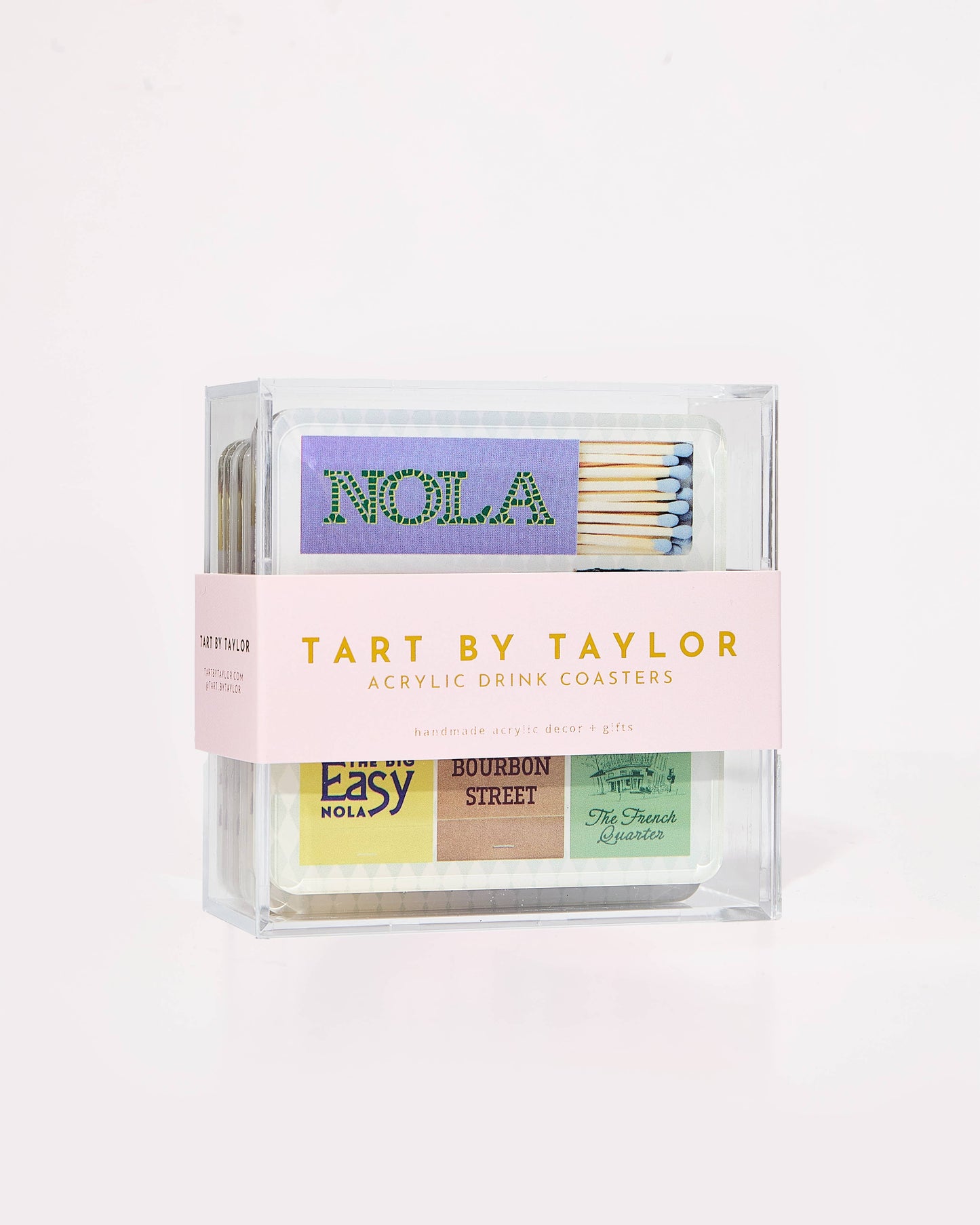 NOLA Matchbook Coaster