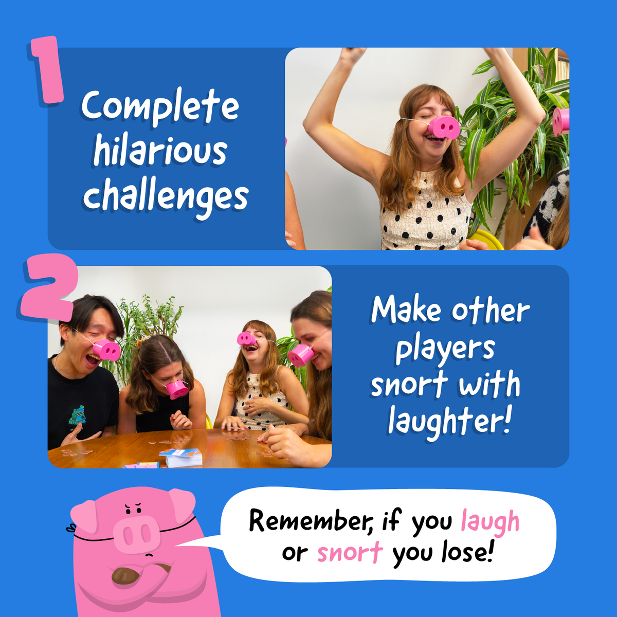 Snort Funny - Family Party Game