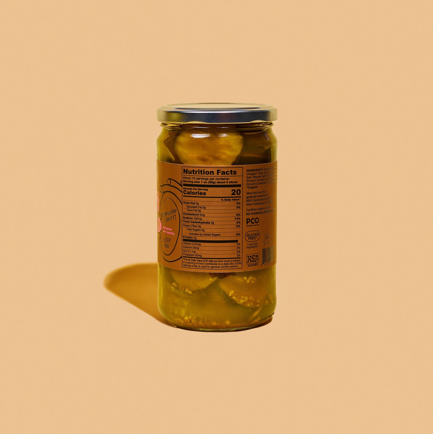 HOT GIRL PICKLES - Bread & Butter Chips