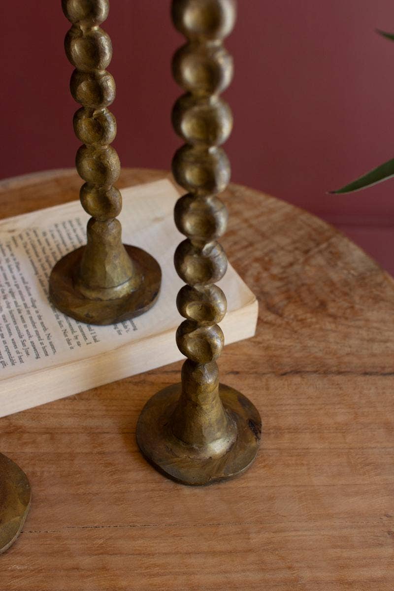 Antique Brass Candle Sticks