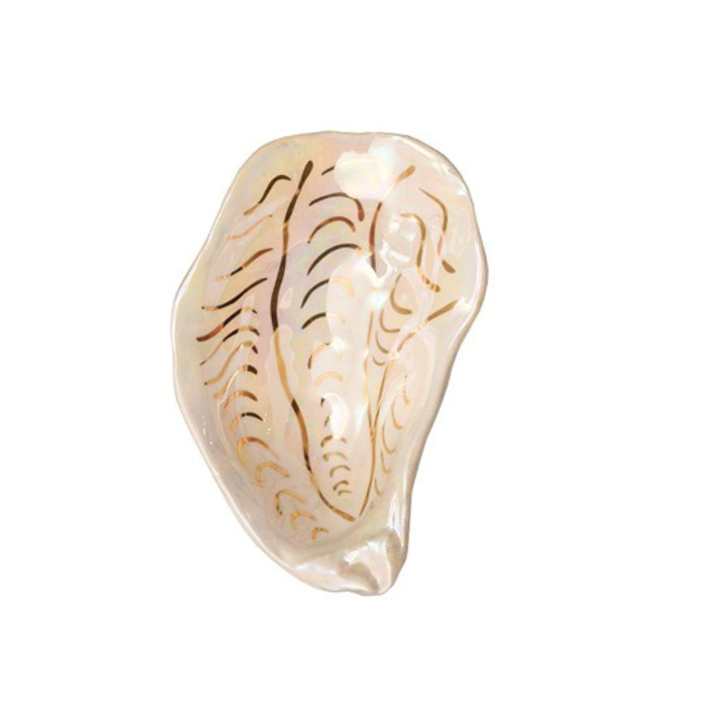 Oyster Trinket Dish - Gold