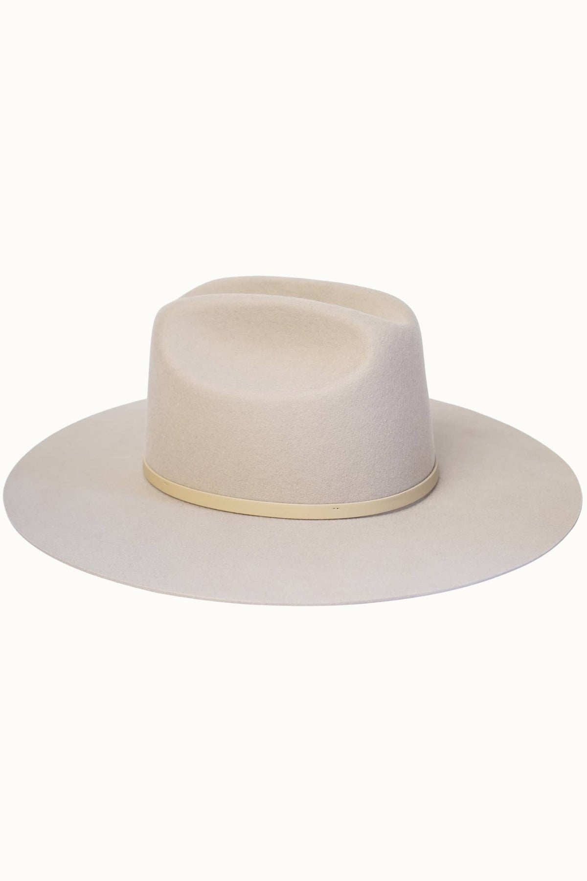 JORDYN -Wool Hat, Adjustable: Beige