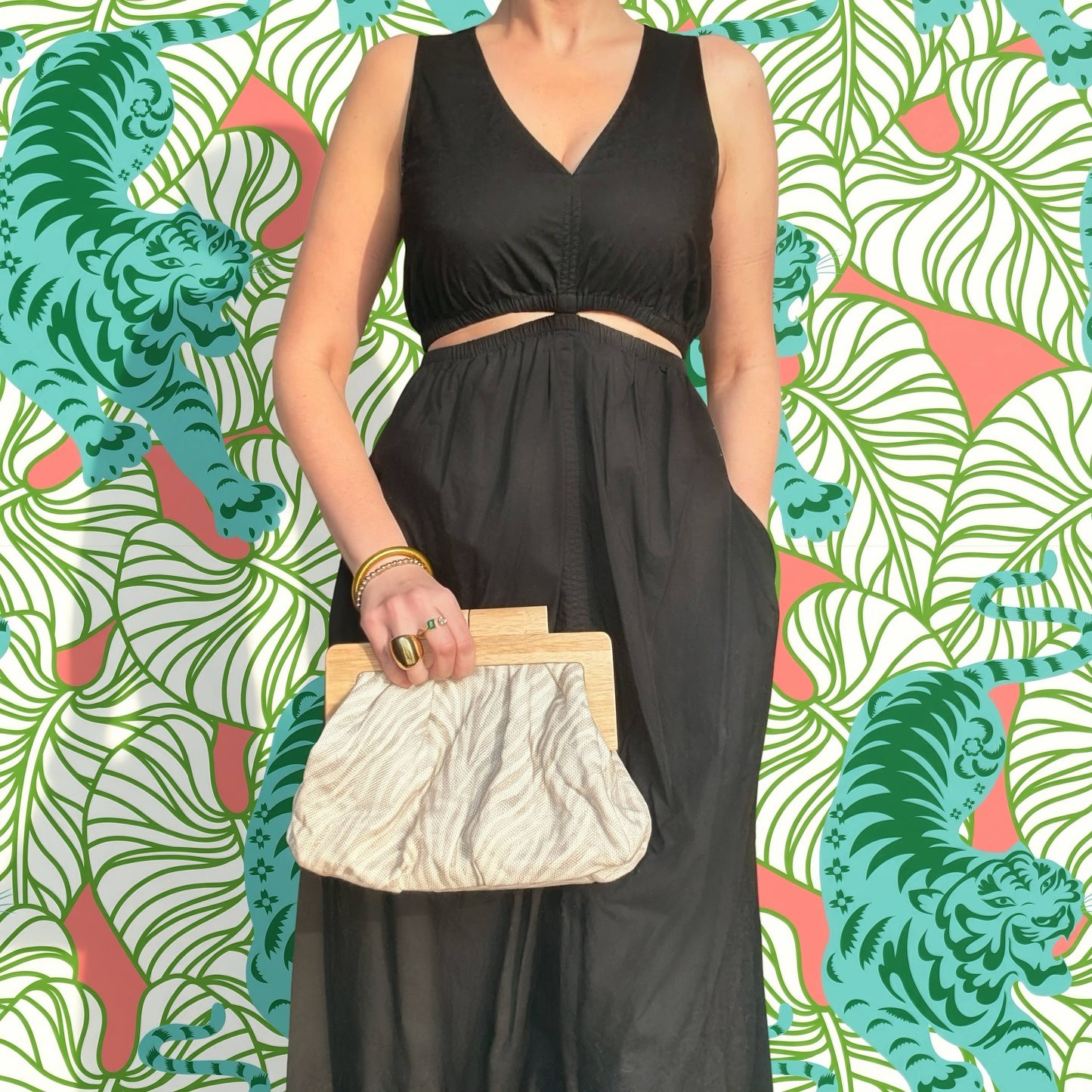 East Bay Zebra Clutch