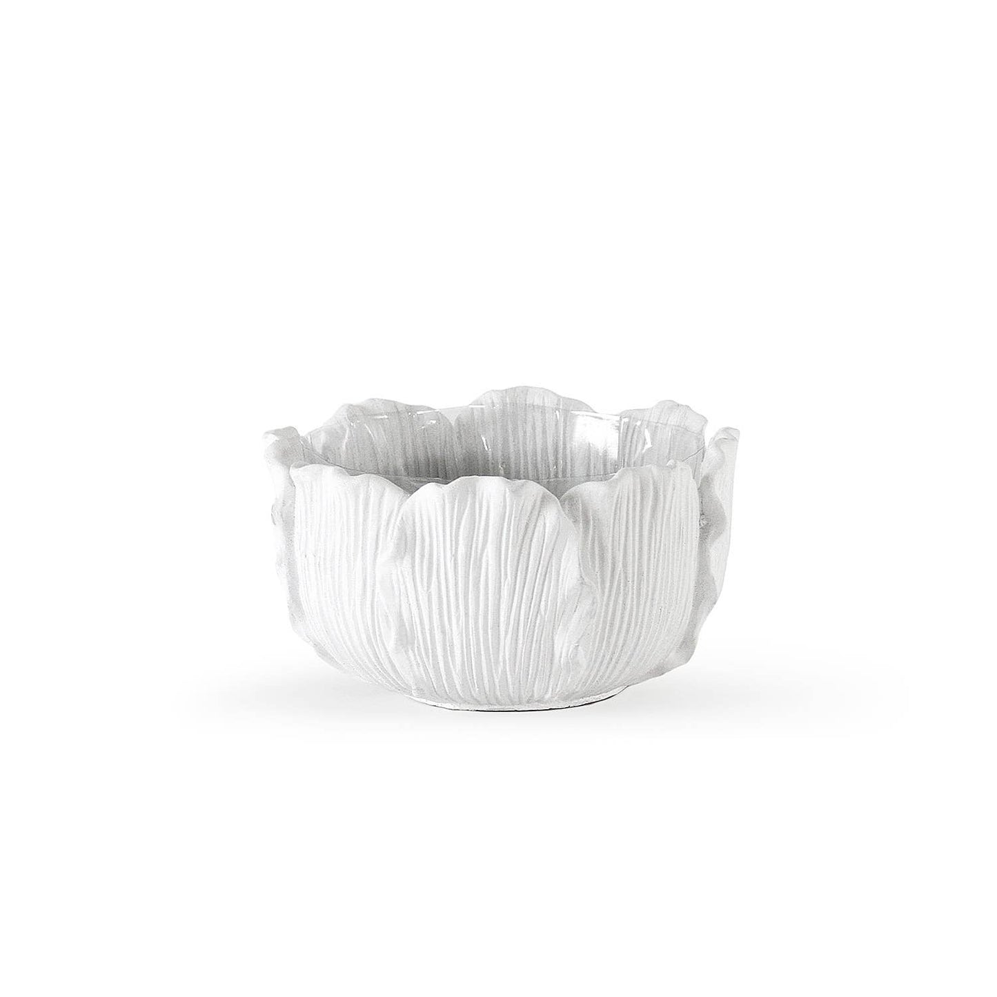 Leaf Reverie Planter - Small: White