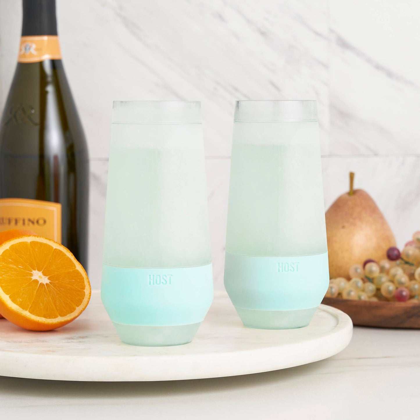 HOST Seafoam Champagne Flute - Set of 2