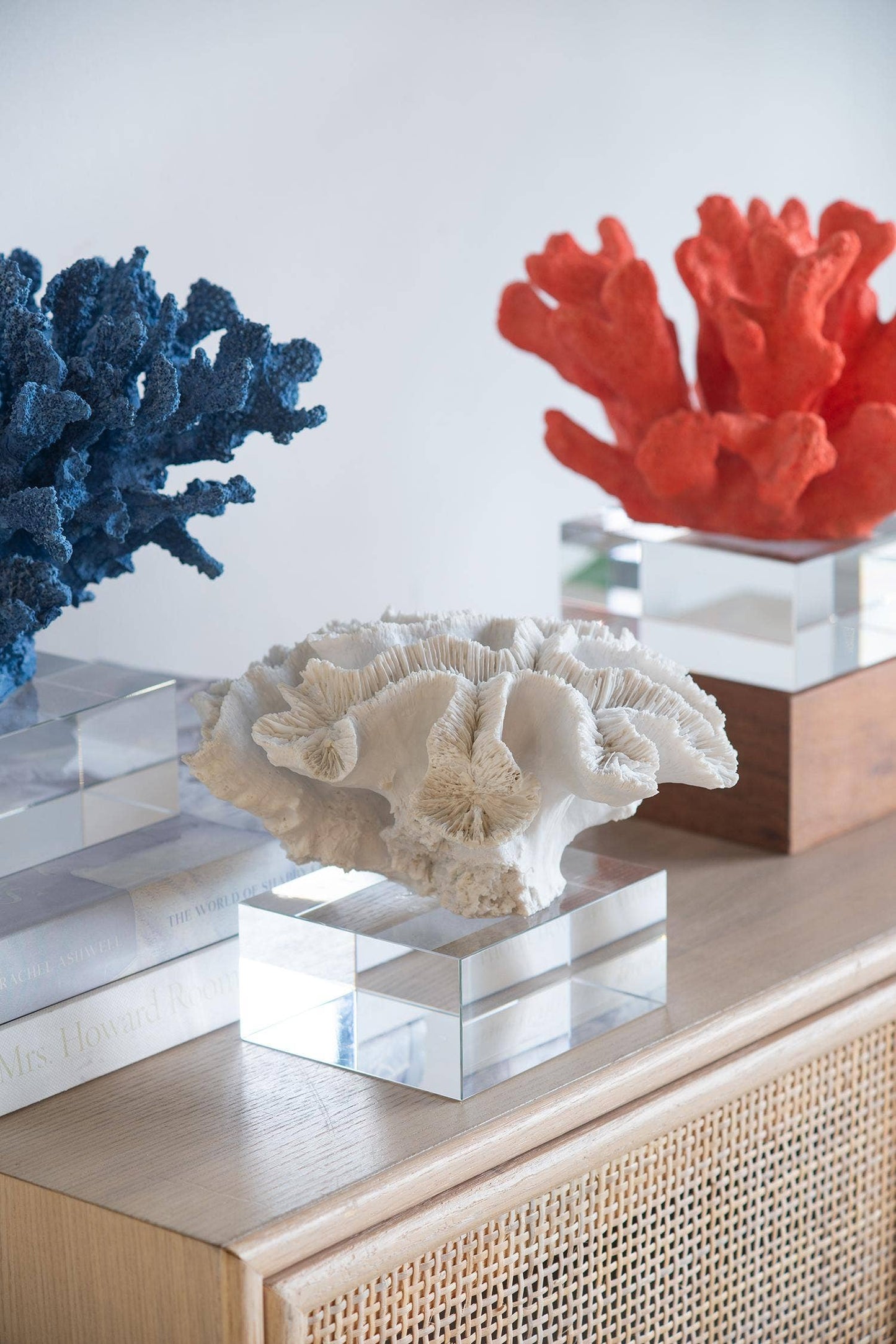 Faux Coral W/Base
