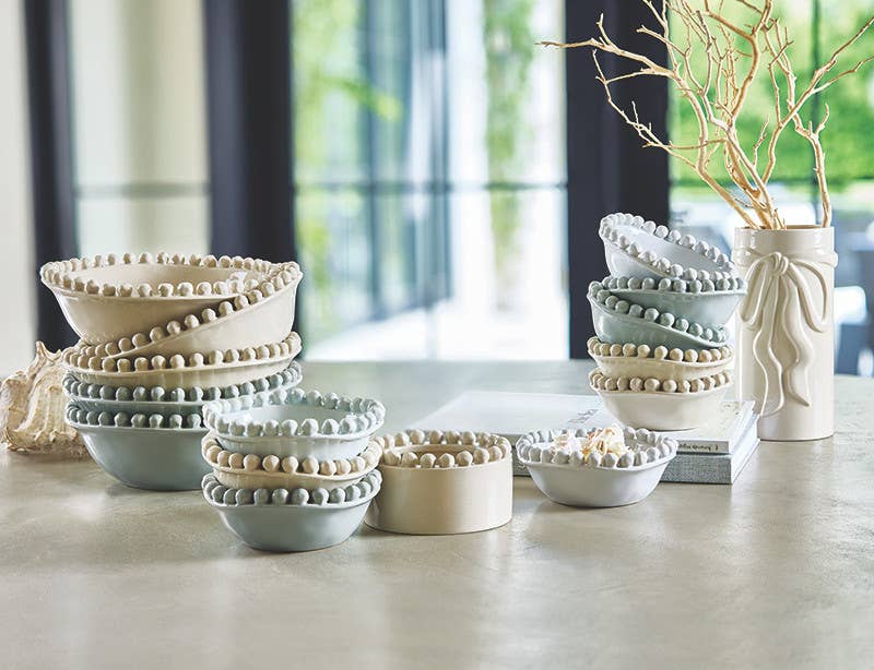 Coastal Beaded Bowl