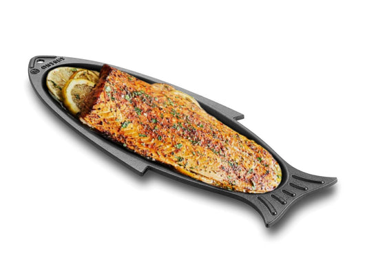 Cast Iron Fish Griling Pan