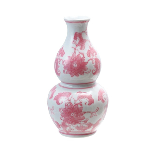 Pink Floral Vase - 1