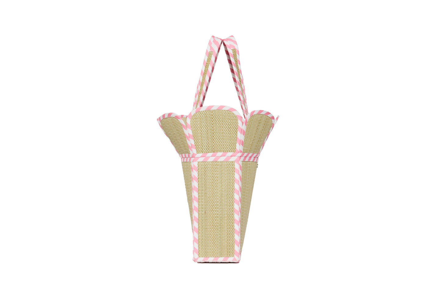 Summer Voyage Midi Scallop Tote: Summer Voyage / One Size