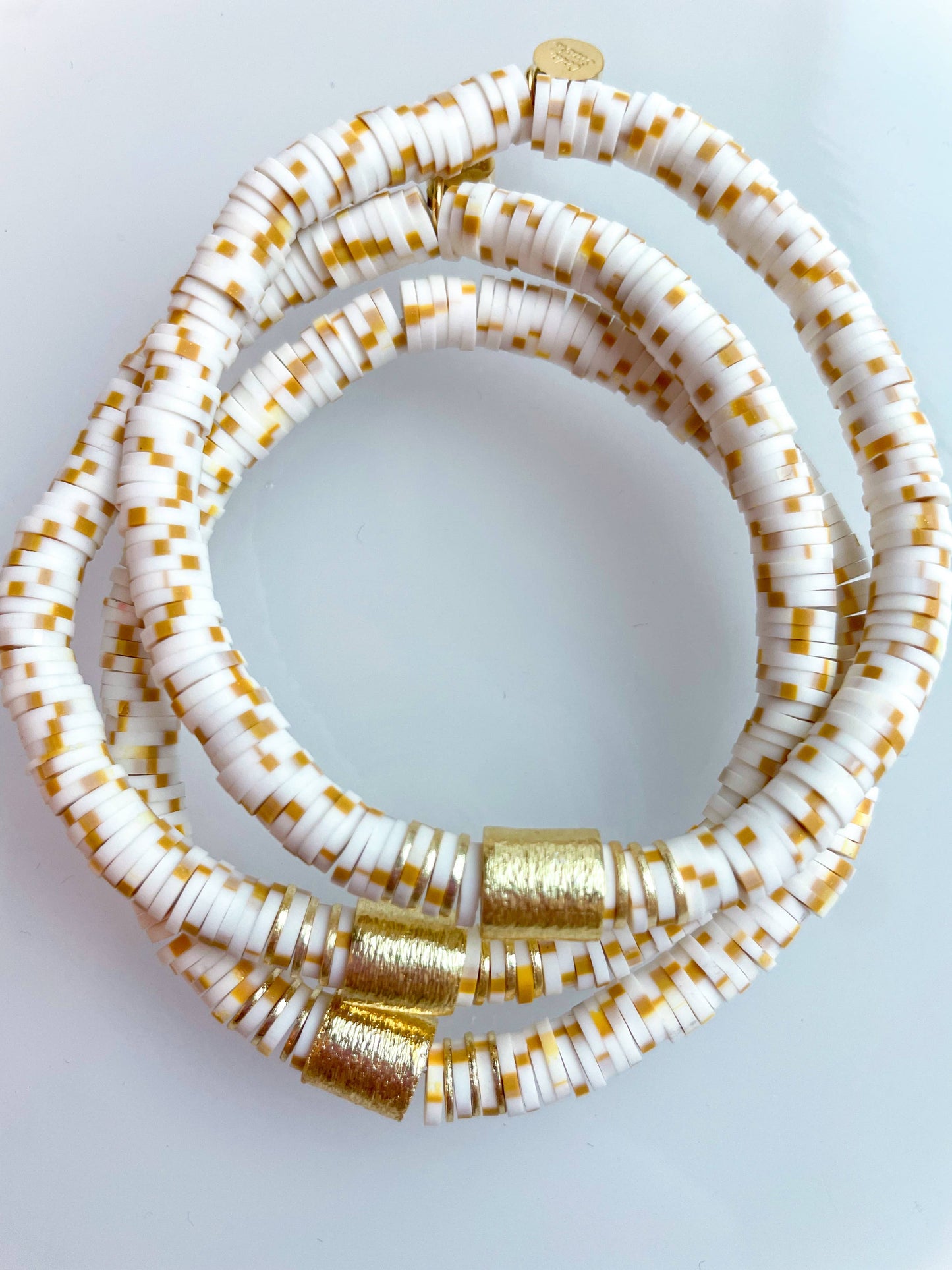 Speckled Heishi Bracelet