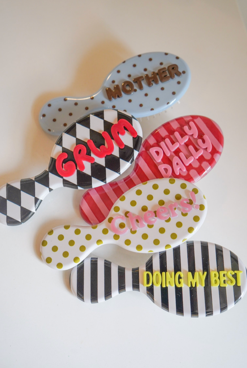 Mini Hair Brushes: Doing my Best