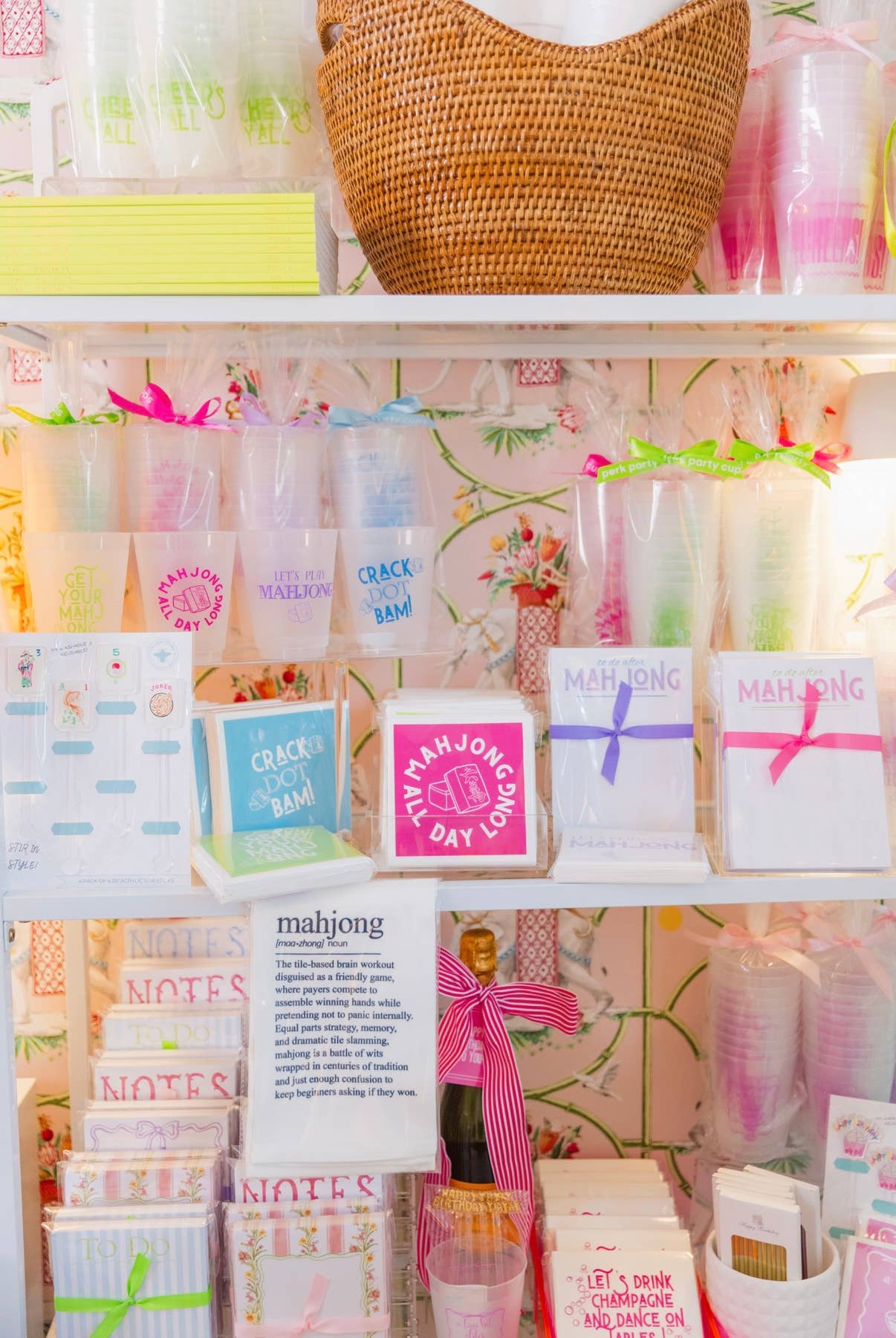 Let's Mahj Reusable Frost Flex Cups