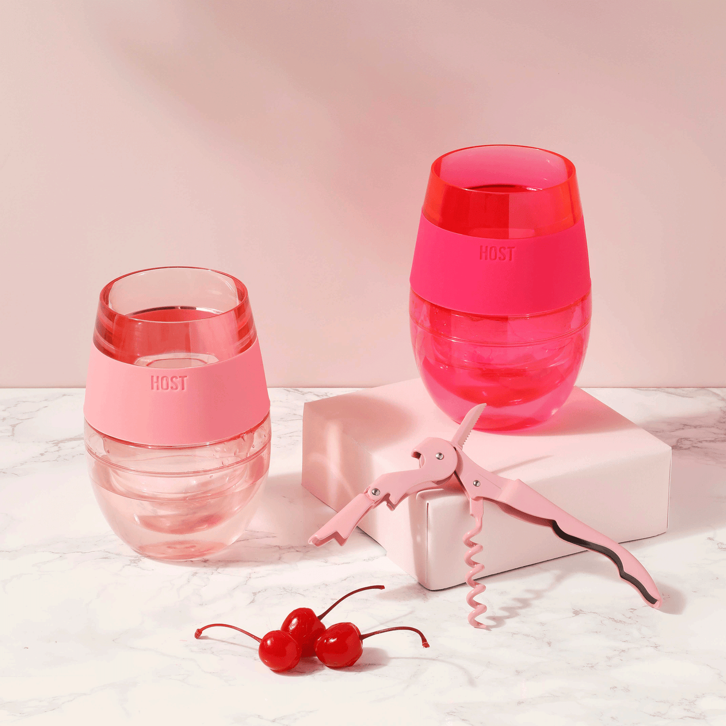 Wine Cooling Cup - Pink
