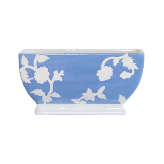 Chinoiserie Dreams Planter: French Blue