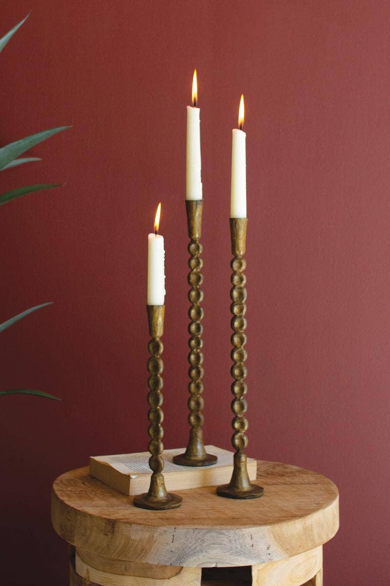 Antique Brass Candle Sticks