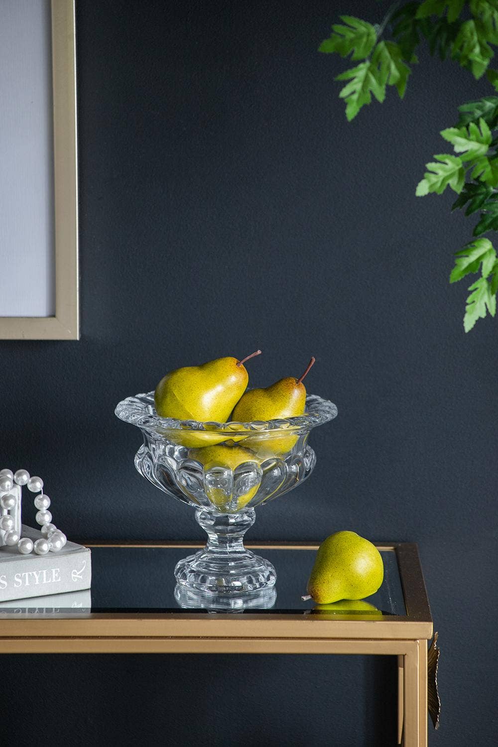 Omari Crystal Display Bowl