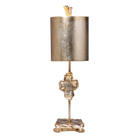 Cross Silver Table Lamp