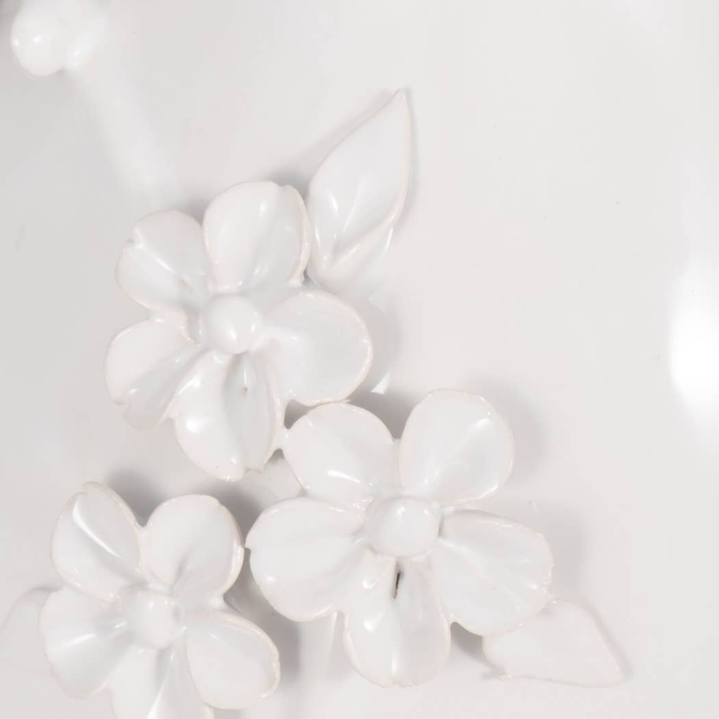 Ceramic Floral Table Lamp