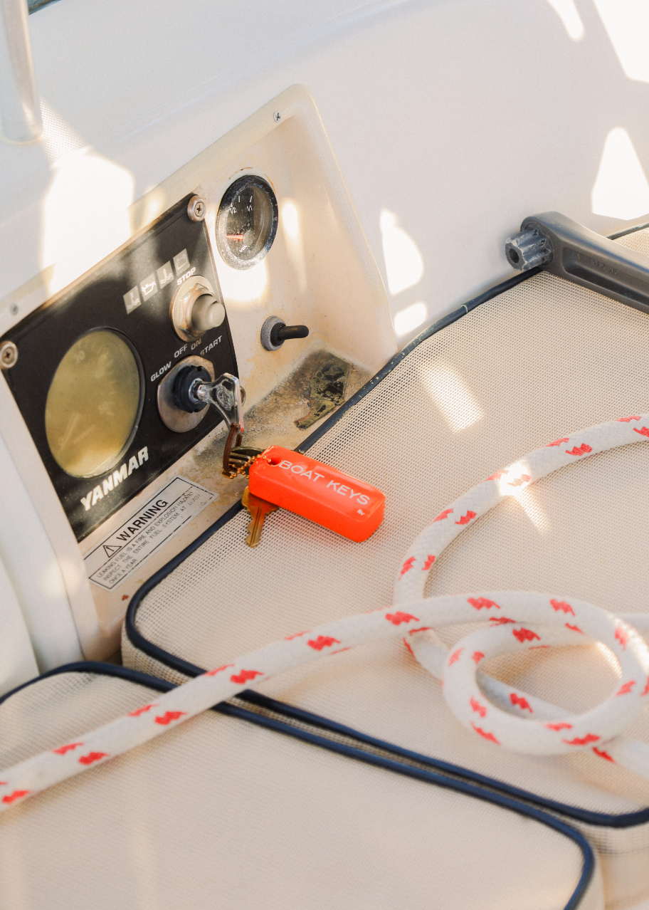 Boat Keys Floating Keychain