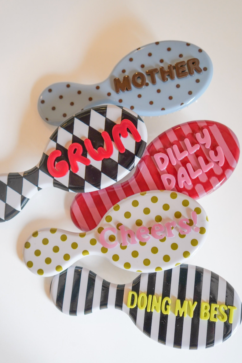 Mini Hair Brushes: Doing my Best