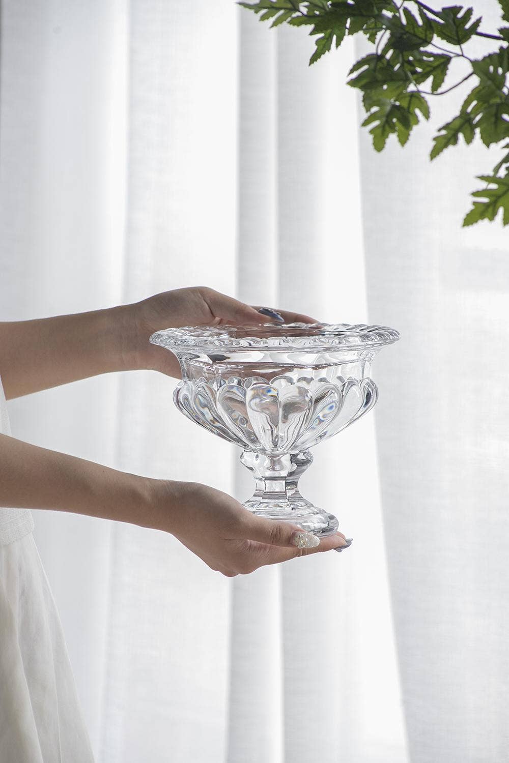 Omari Crystal Display Bowl