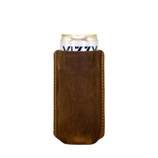 Leather Slim Can Koozie