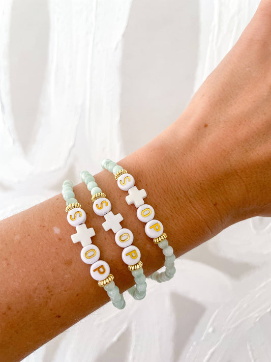 Stop & Pray Bracelet