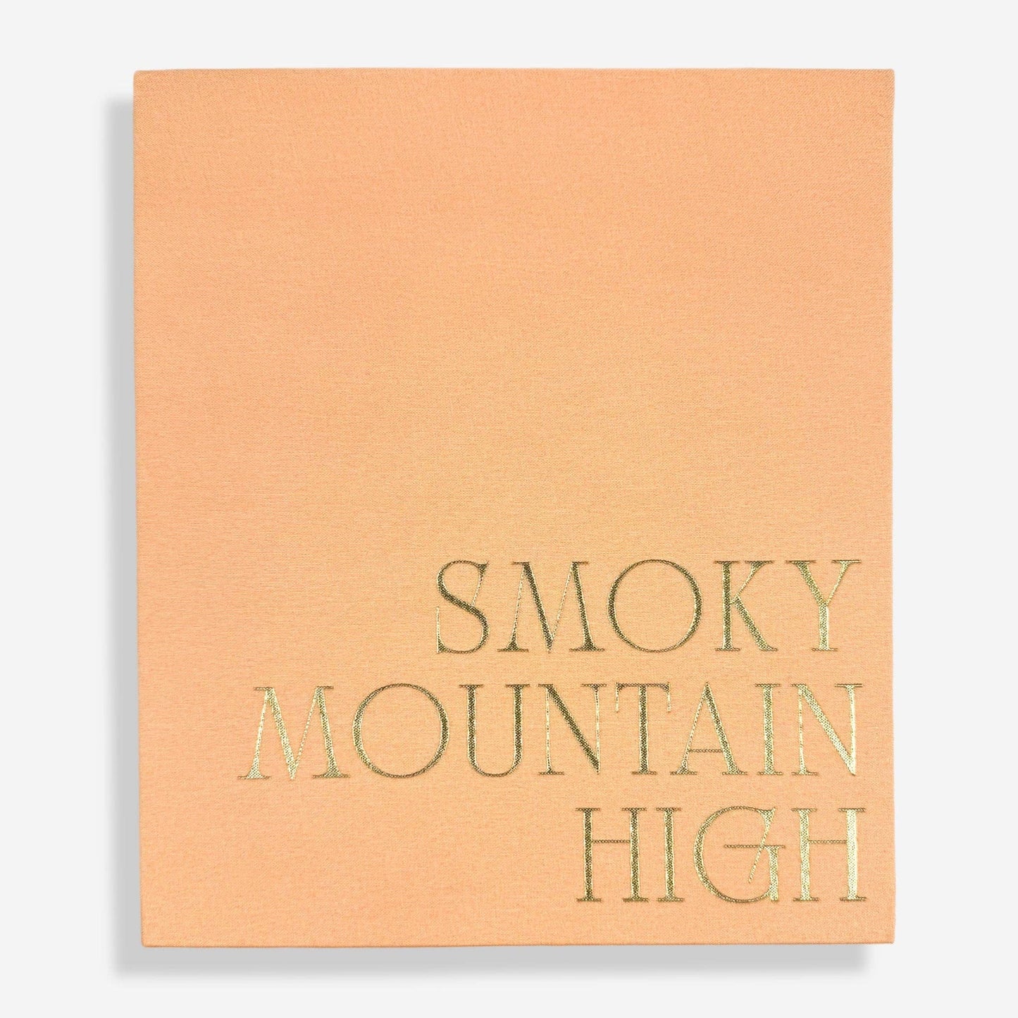 Smoky Mountain High Orange Keepsake Book Box