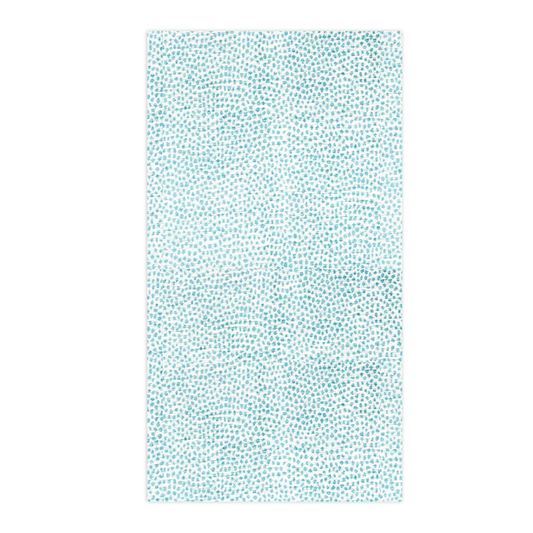 Teal Polkadots Guest Napkins ￼