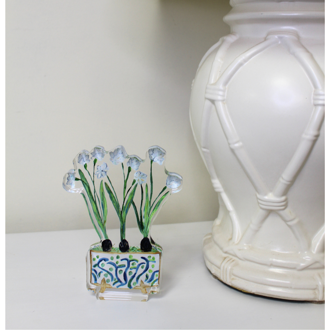 Paperwhites Acrylic Art Block