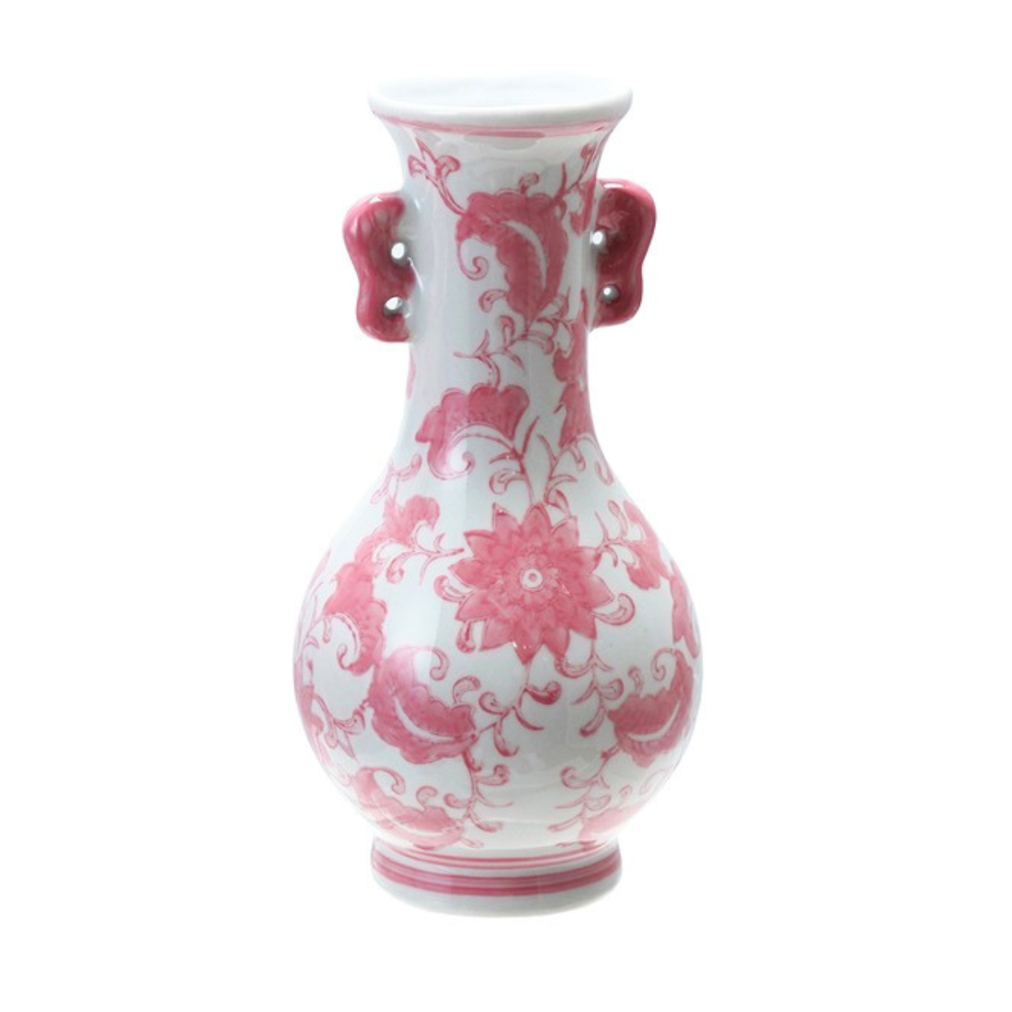 Pink Floral Vase - 3
