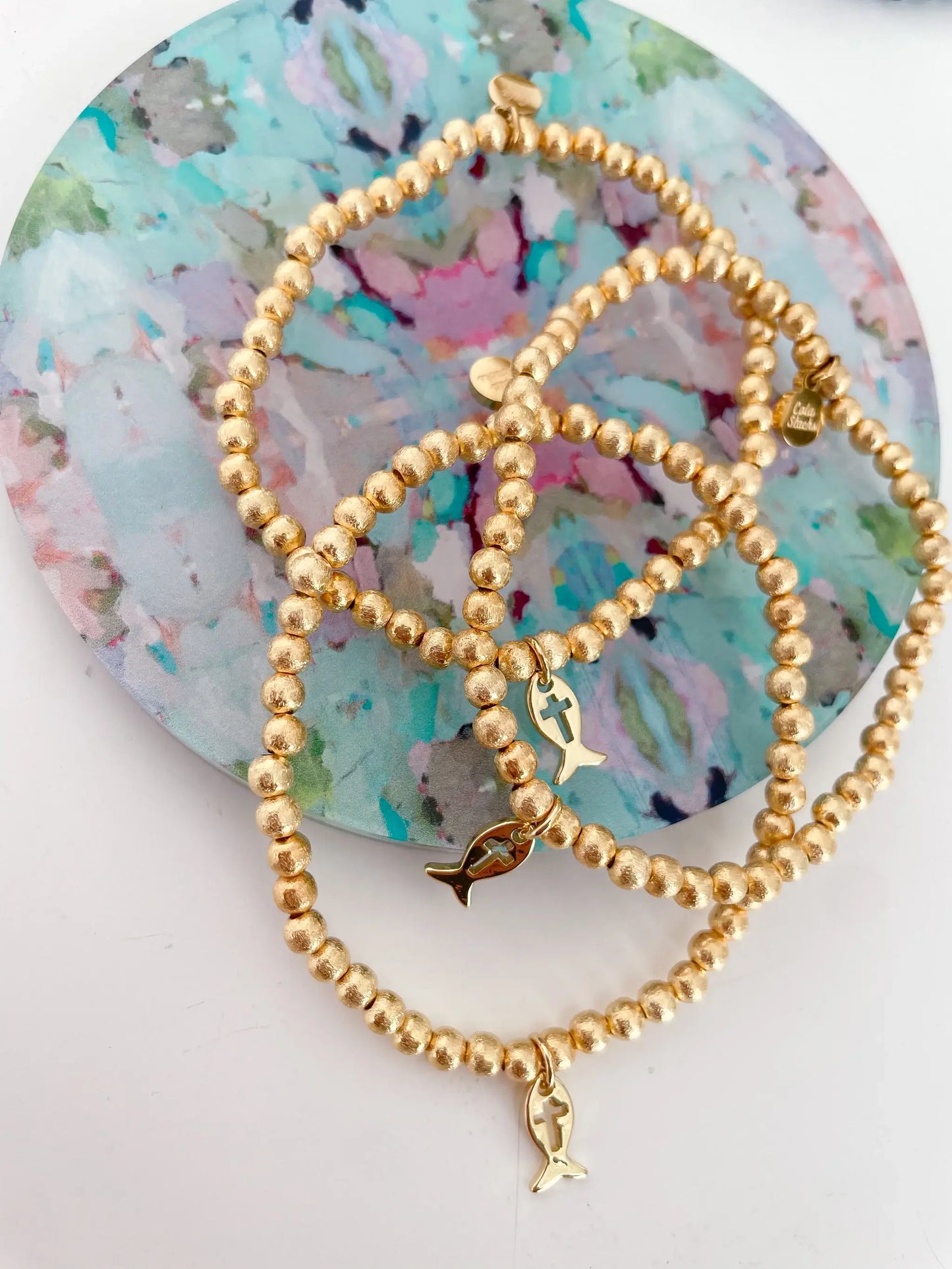 Ichthys Gold Bracelet